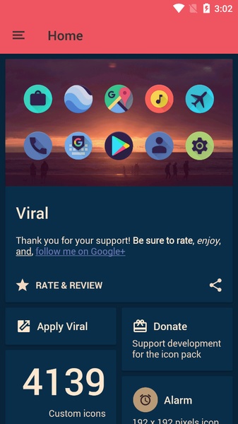 Viral - Free Icon Pack for Android - Download the APK from Uptodown