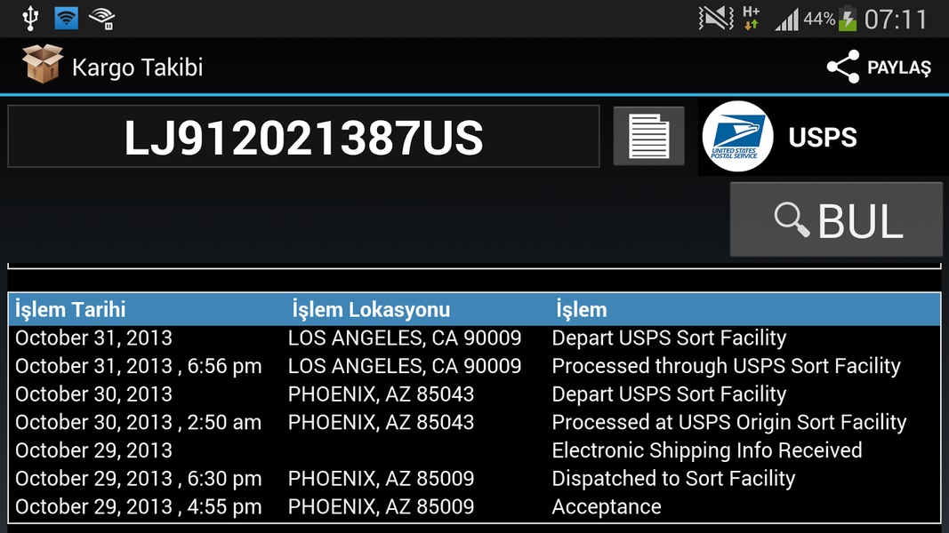 Parcel Tracker - Preview 3