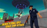 Flying UFO Robot Game:Alien SpaceShip Battle screenshot 18