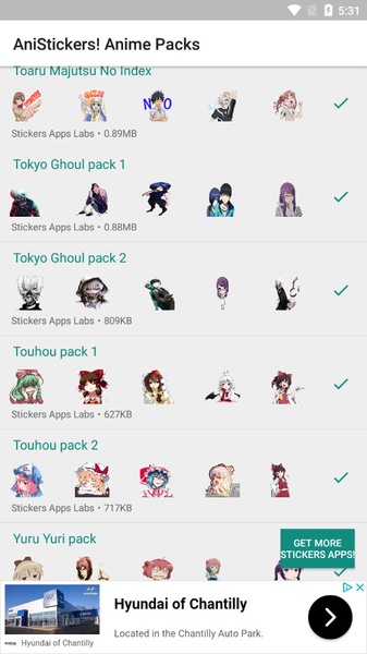 AniStickers - Anime WAStickers for Whatsapp - Preview 6