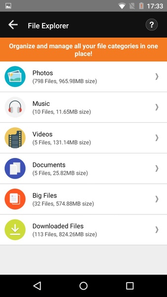 Systweak Android Cleaner - Preview 1