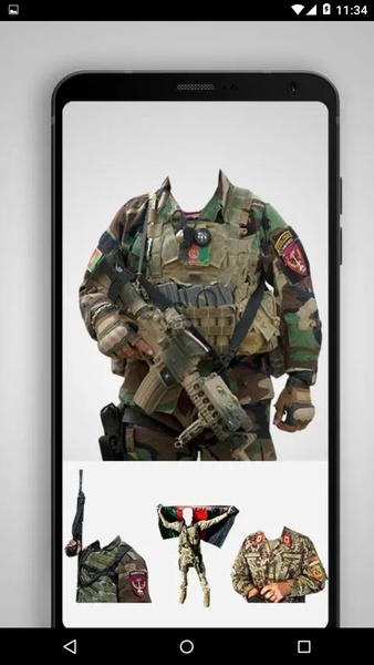 Afghan Army Suit Editor - Preview 4