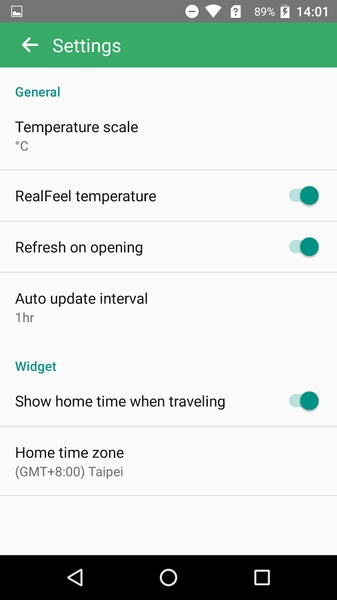 Digital Clock and Weather - Preview 2