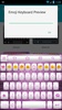 Frame WhitePink Emoji Keyboard screenshot 5