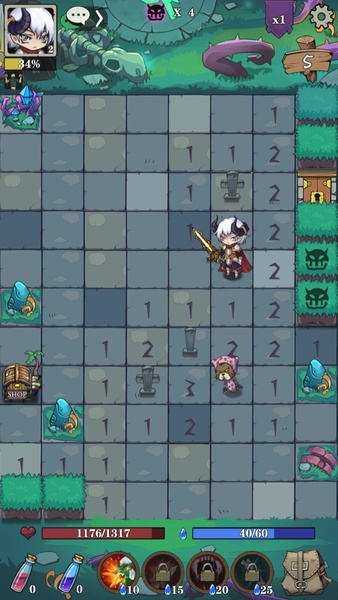 MineSweeper: Dungeon Warrior - Preview 8