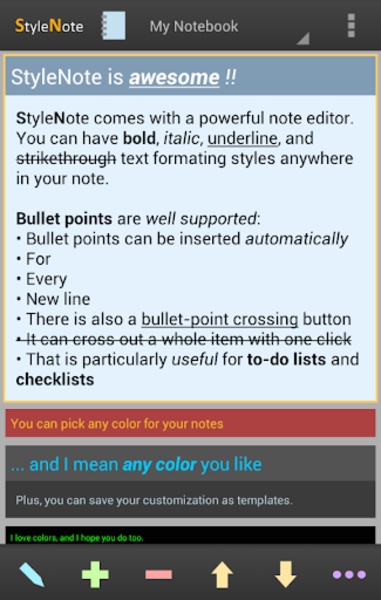 StyleNote - Preview 6