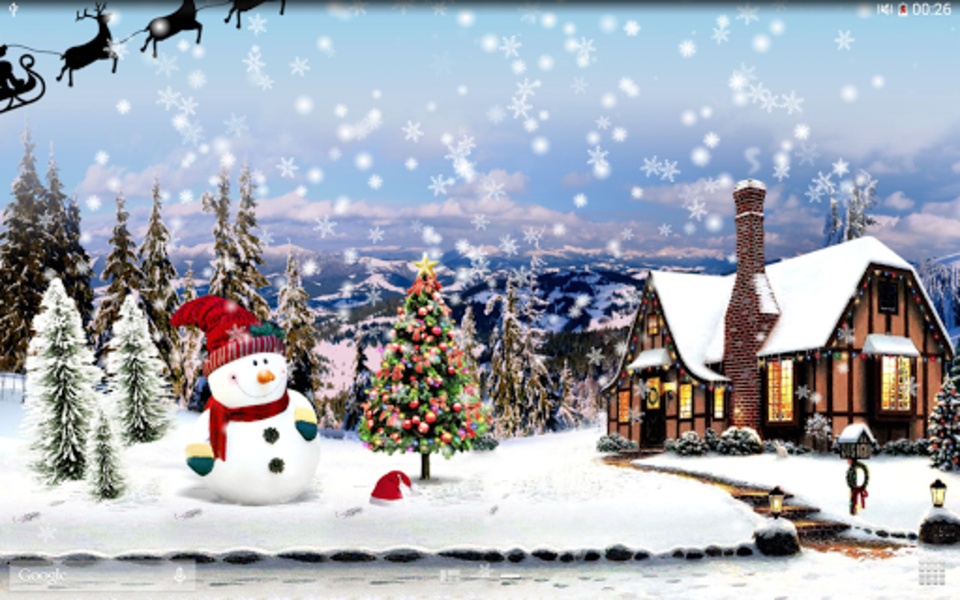 Snowflake Live Wallpaper - Preview 1