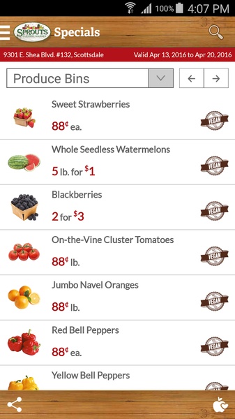Sprouts Farmers Market for Android - Download the APK from Uptodown