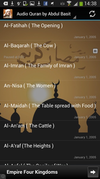 Audio Quran by Abdul Basit - Preview 6