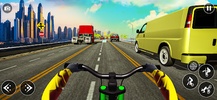 Crazy Traffic Bicycle Rider 3D screenshot 2