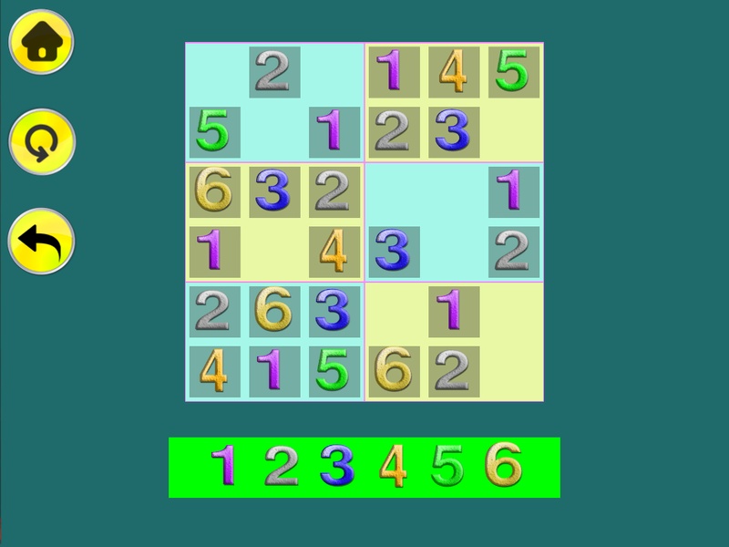 Kids Sudoku With Pictures - Preview 1