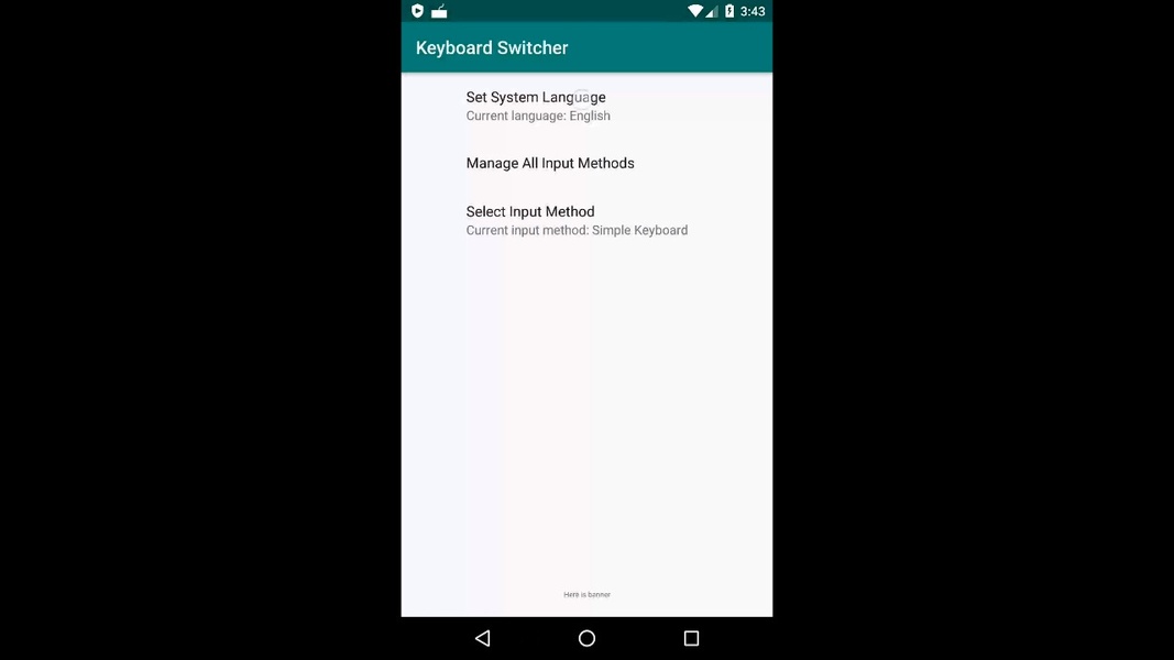 Keyboard Switcher - Preview 2