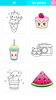 Gradient Kawaii Coloring Book screenshot 8