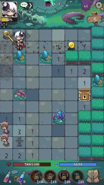 MineSweeper: Dungeon Warrior - Preview 4
