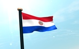 Paraguay Flag 3D Free screenshot 2