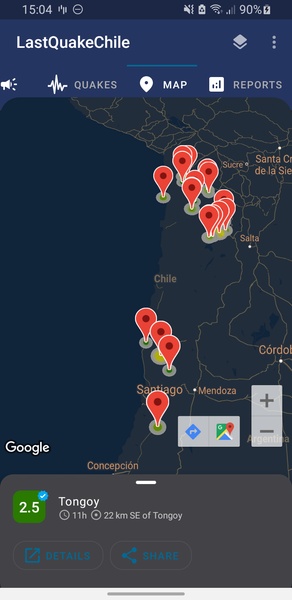 LastQuakeChile - Preview 2