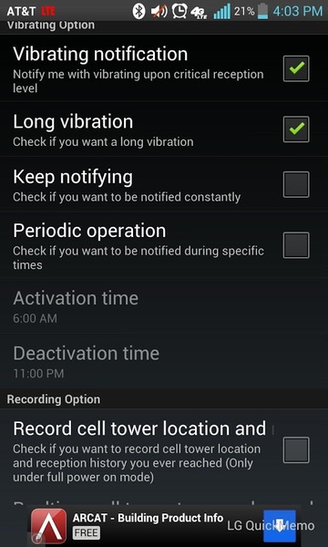 Phone Signal Notifier - Preview 6