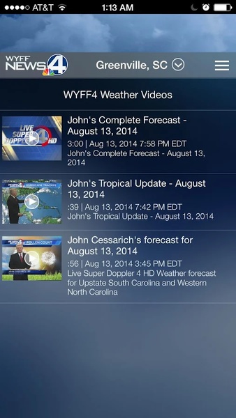 WYFF Weather - Preview 2