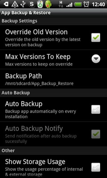 App Backup Restore - Transfer - Preview 2