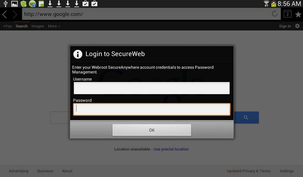 Webroot SecureWeb - Preview 3