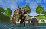 Wild Animal Fighting Games 3D screenshot 1