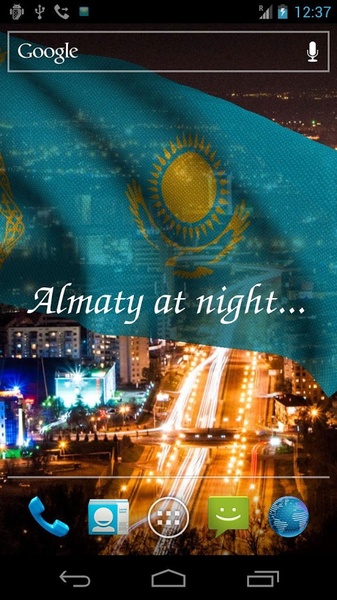 3D Kazakhstan Flag LWP - Preview 6