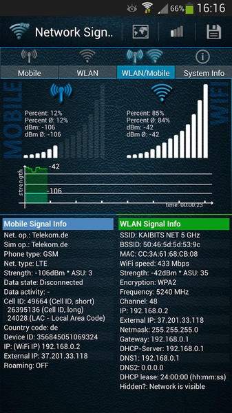 Network Signal Info - Preview 5