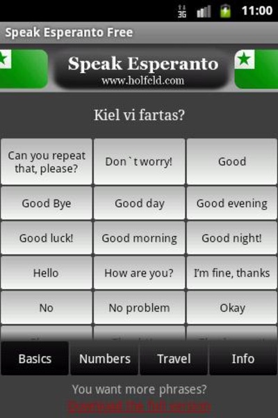Speak Esperanto Free - Preview 2