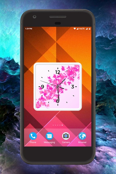 Artistic Clock Live Wallpaper - Preview 1
