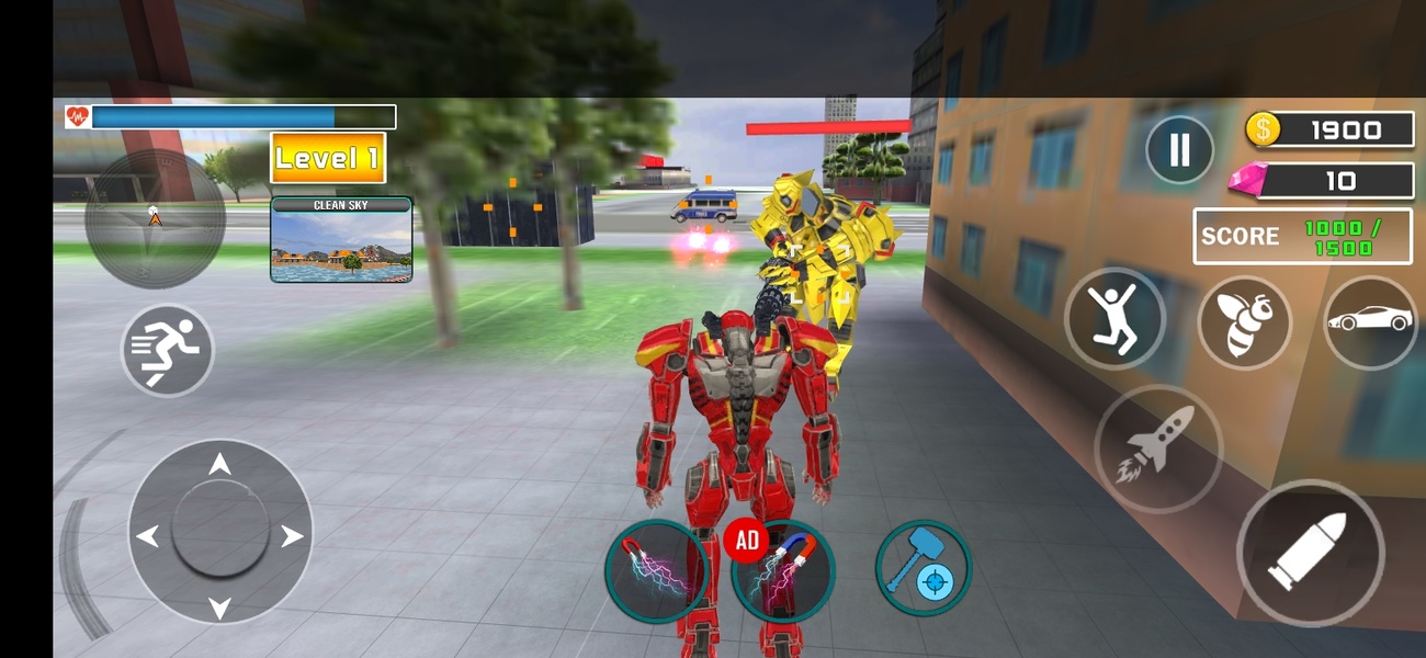 Multi Robot Transformation Games - Preview 2