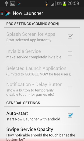 Now Launcher - Preview 2