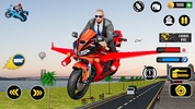 Flying Bike Game Motorcycle 3D screenshot 12