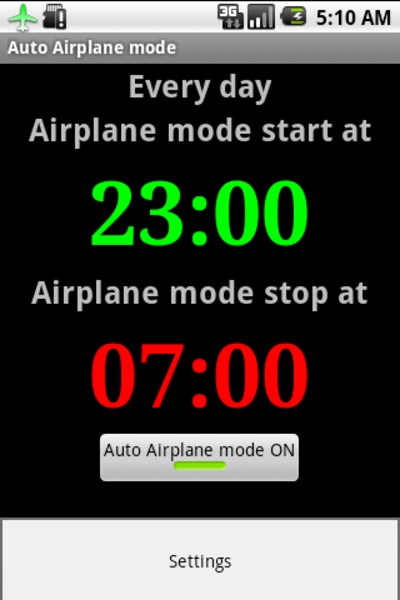 Auto Airplane mode - Preview 2