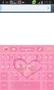 Pink Love Keyboard Free screenshot 4