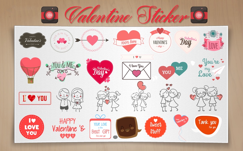 Valentine Photo Sticker - Preview 5