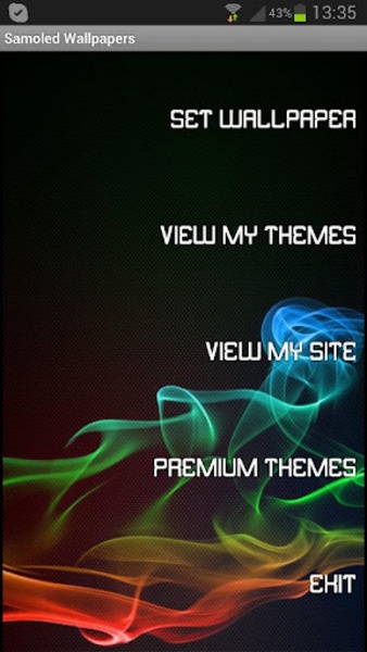 ADW Samoled Theme - Preview 4