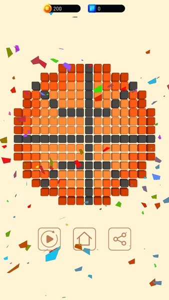 Cubes Art - Assemble object unique puzzle - Preview 3
