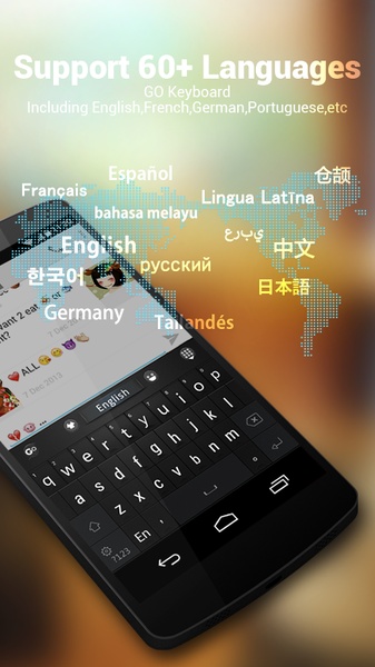 Portuguese (BR) for GO Keyboard - Preview 1