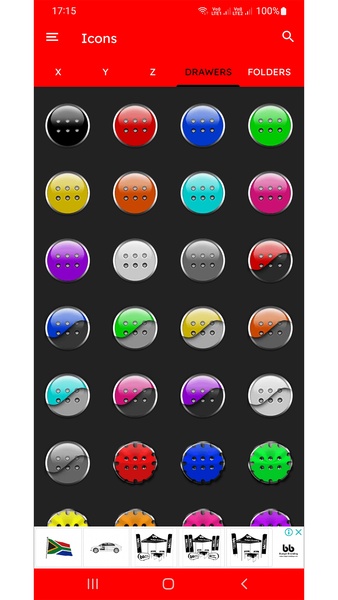 Colors Icon Pack Free - Preview 1