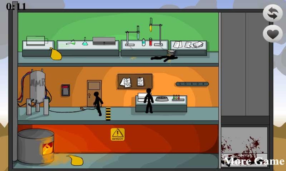 Stickman Death in Hospital and Lab - Preview 1
