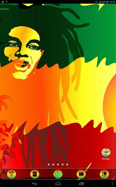 Reggae Rasta Color Theme - Preview 3