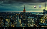 ニューヨーク市の都市のスカイライン (夜と昼) フリー screenshot 7