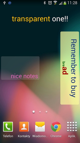 Sticky Notes Widget - Preview 3
