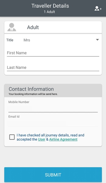 IRCTC Air - Preview 2