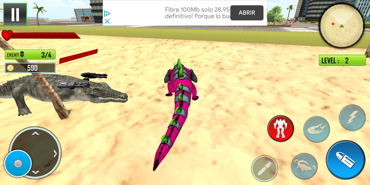 Crocodile Robot Simulator - Preview 1