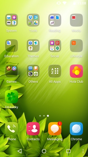 Hola Launcher for Android - Download the APK from Uptodown