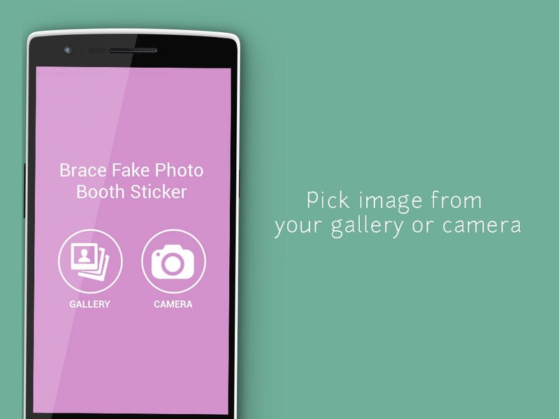 Brace Fake Photo Booth Sticker - Preview 4