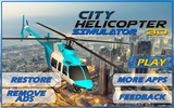 City Helicopter Flight Sim 3D screenshot 7