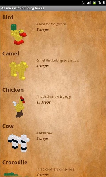 Animals with building bricks - Preview 12