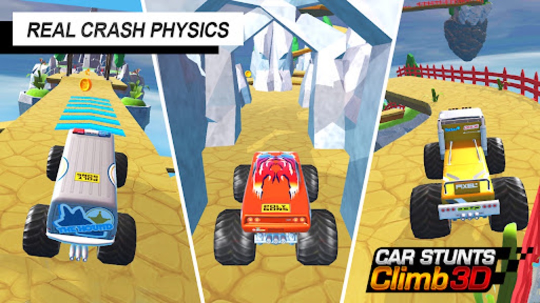 Car Stunt 3D Crazy Mountains - Preview 1